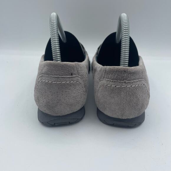 Skechers Relaxed Fit Bikers Traffic Loafers Flats Charcoal Suede Womens 7.5 - Picture 5 of 8